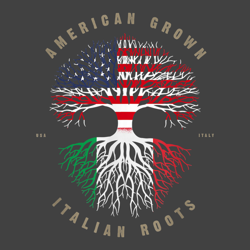 American Grown Italian Roots Italy Flag T Shirt T Shirt Vintage T-Shirt by hapusajehae | Artistshot