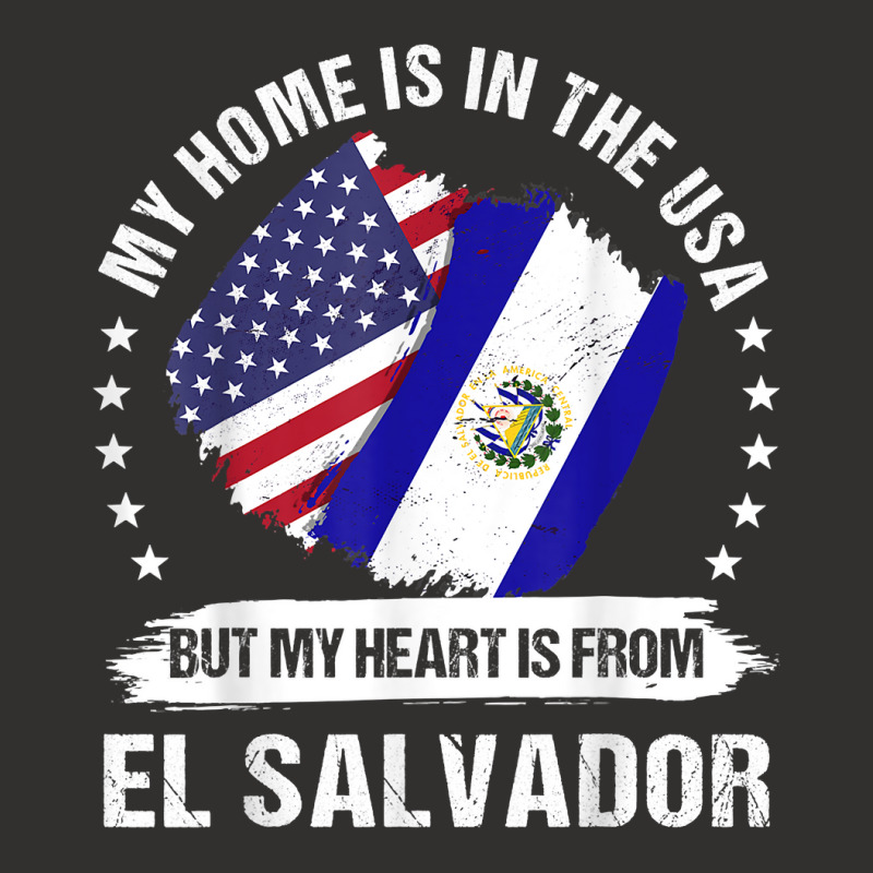 American Patriot El Salvador Flag American Salvadoran Roots T Shirt Champion Hoodie by hapusajehae | Artistshot