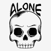 Alone Spooky Skull Halloween Trick Or Trick Gift And Present Classic T-shirt | Artistshot