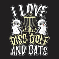 I Love Disc Golf Cats Cute Kitty Cat Feline Gift T-shirt | Artistshot