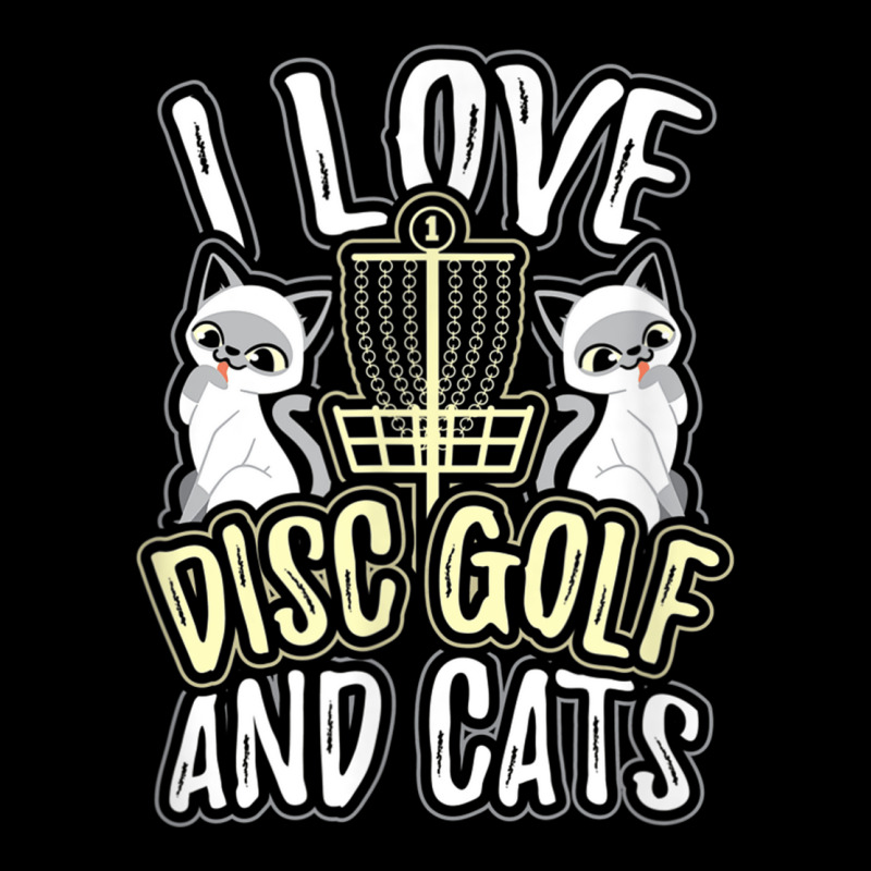 I Love Disc Golf Cats Cute Kitty Cat Feline Gift Men's 3/4 Sleeve Pajama Set | Artistshot