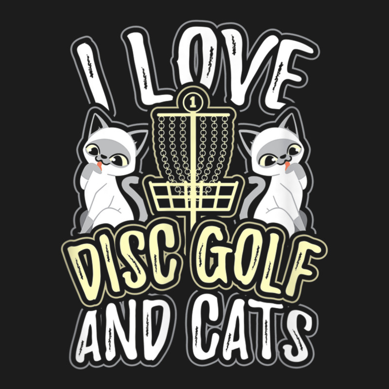 I Love Disc Golf Cats Cute Kitty Cat Feline Gift Hoodie & Jogger Set | Artistshot