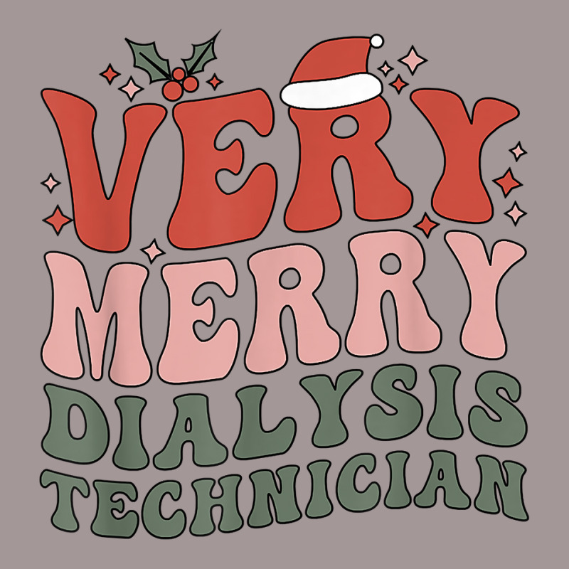 Merry Dialysis Technician Christmas Dialysis Tech Xmas Party T Shirt Vintage Hoodie | Artistshot