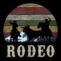 Bucking Rodeo Cowboy Team Roping Horse Riding Retro Youth Zipper Hoodie | Artistshot