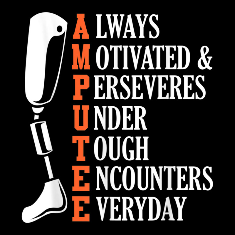 Amputee Quote Funny Leg Prosthetic Legged Surgery Graphic Pocket T-Shirt by ColemanGalt | Artistshot