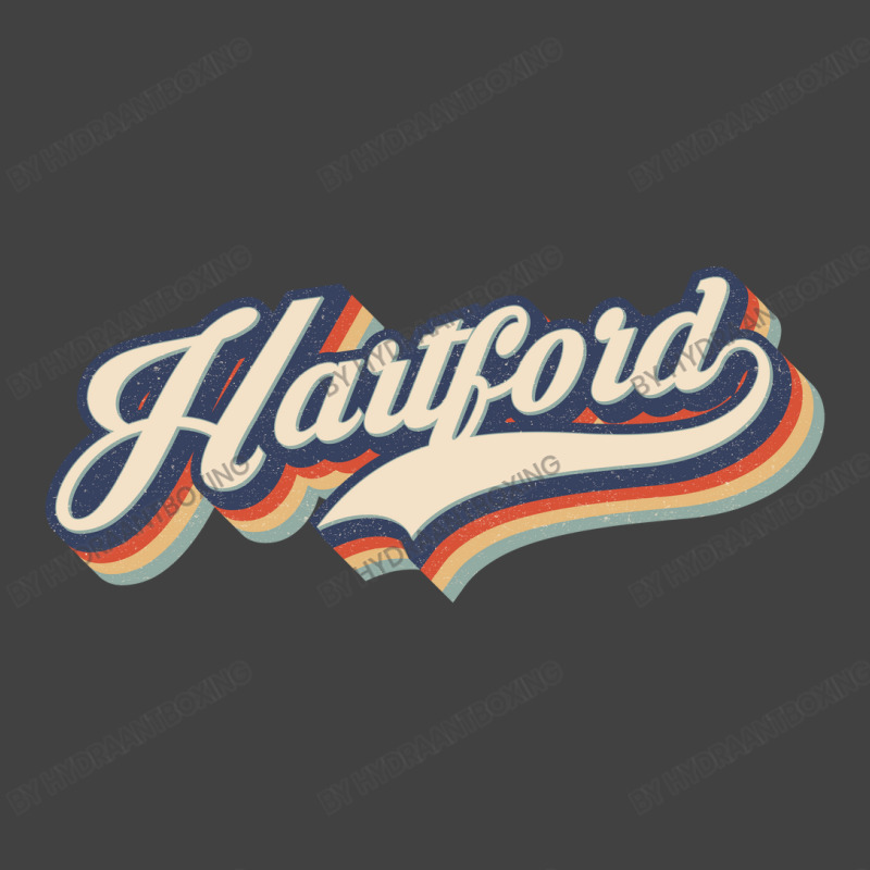 I Love Hartford City Usa Retro Vintage Vintage T-shirt | Artistshot