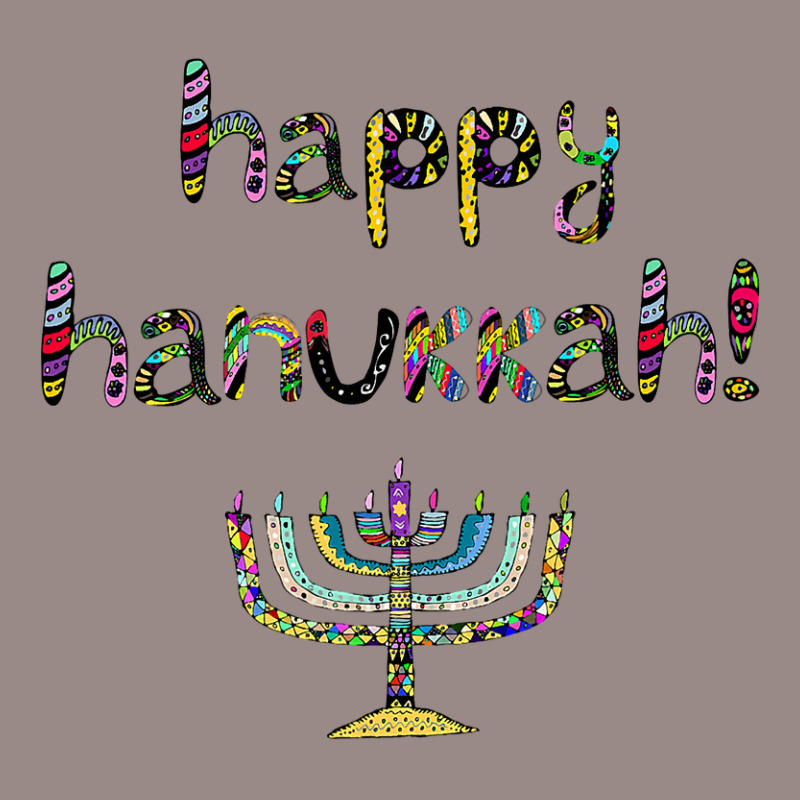 Happy Hanukkah  Jewish Holiday Chanukah Vintage T-shirt | Artistshot