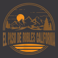 Vintage El Paso De Robles California Mountain Hiking Print Ladies Curvy T-shirt | Artistshot