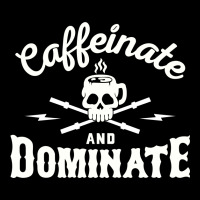 Caffeinate And Dominate Youth Zipper Hoodie | Artistshot