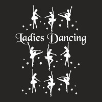 Nine Ladies Dancing Christmas Twelve Days Of Christmas T Shirt Ladies Fitted T-shirt | Artistshot