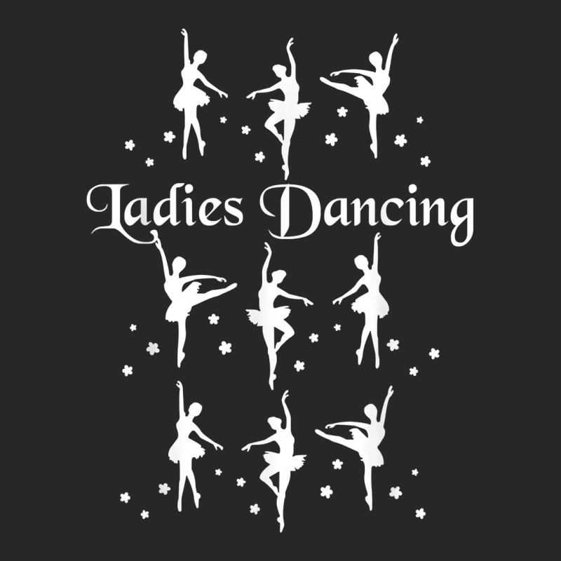 Nine Ladies Dancing Christmas Twelve Days Of Christmas T Shirt Women's Pajamas Set by lazhehurezhu | Artistshot