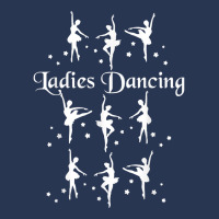 Nine Ladies Dancing Christmas Twelve Days Of Christmas T Shirt Ladies Denim Jacket | Artistshot