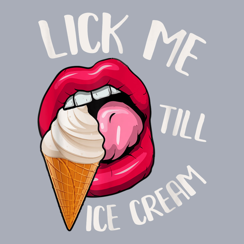 Lick Me Till Ice Cream Funny Pun Ice Cream Tank Dress by TiffaneyAitchison | Artistshot