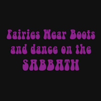 Fairies Wear Boots Metal Print Horizontal | Artistshot