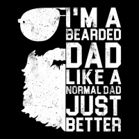 Mens Bearded Dad Beard Humor Father's Day Long Sleeve Shirts | Artistshot