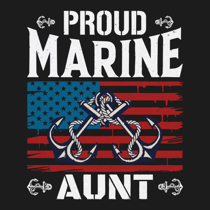 Marine Aunt Proud Marine Aunt United States Of America Military Hoodie & Jogger set by kerchingparticular | Artistshot