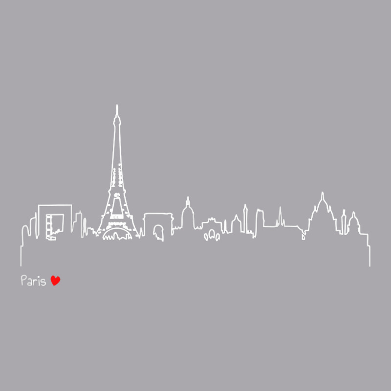 Paris Eiffel Tower Panorama Souvenir T Shirt Youth 3/4 Sleeve | Artistshot