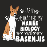 Marine Biology Graduate Marine Biology And Basenjis Ladies Fitted T-shirt | Artistshot