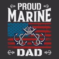 Marine Dad Proud Marine Dad United States Of America Military Vintage Hoodie And Short Set | Artistshot