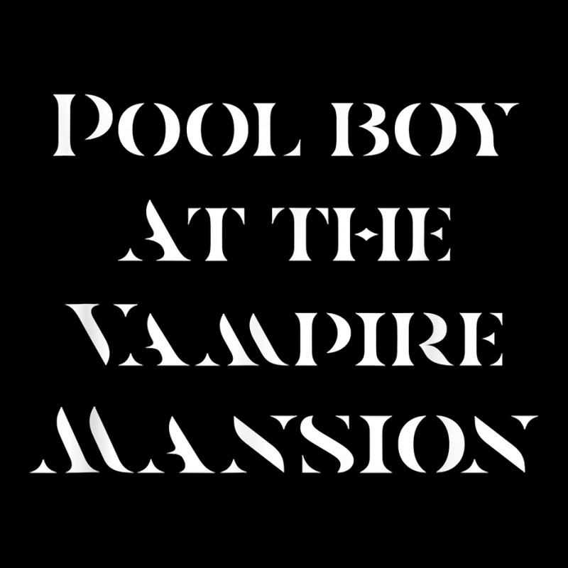 Pool Boy At The Vampire Mansion T Shirt Fleece Short by pofijinashu | Artistshot