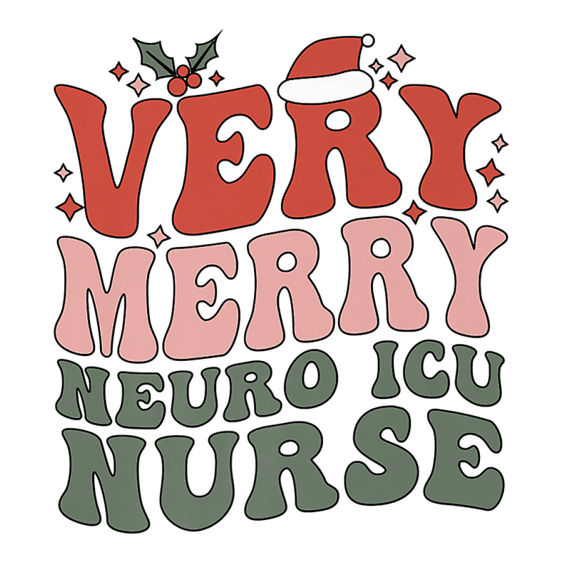 Merry Neuro Icu Nurse Christmas Neuro Icu Nursing Xmas Party Premium T Crewneck Sweatshirt | Artistshot