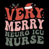 Merry Neuro Icu Nurse Christmas Neuro Icu Nursing Xmas Party Premium T Men's 3/4 Sleeve Pajama Set | Artistshot