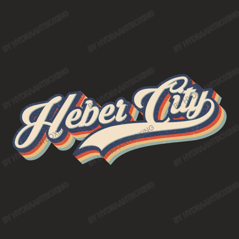 I Love Heber City Usa Retro Vintage Ladies Fitted T-Shirt by HydraAntBoxing | Artistshot