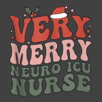 Merry Neuro Icu Nurse Christmas Neuro Icu Nursing Xmas Party Tank Top Vintage T-shirt | Artistshot