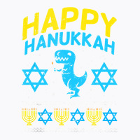 Happy Hanukkah Jewish Trex Ugly Chanukah Sweater Boy Gift T-shirt | Artistshot