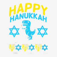 Happy Hanukkah Jewish Trex Ugly Chanukah Sweater Boy Gift Adjustable Cap | Artistshot