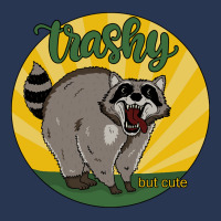 Raccoon - Trashy But Cute-icwag Ladies Denim Jacket | Artistshot