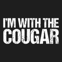 I M With The Cougar Halloween Classic T-shirt | Artistshot