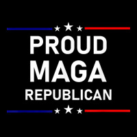 Proud Maga Republican Patriot T Shirt Men's Long Sleeve Pajama Set | Artistshot