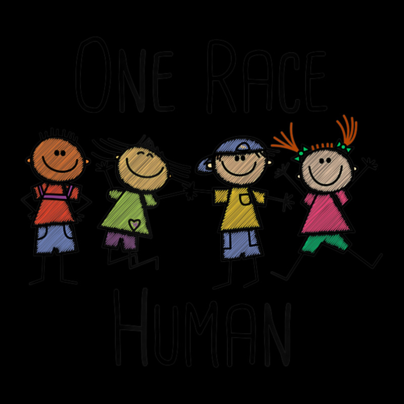 One Race Human Anti Racism Diversity Day V-Neck Tee by cm-arts | Artistshot