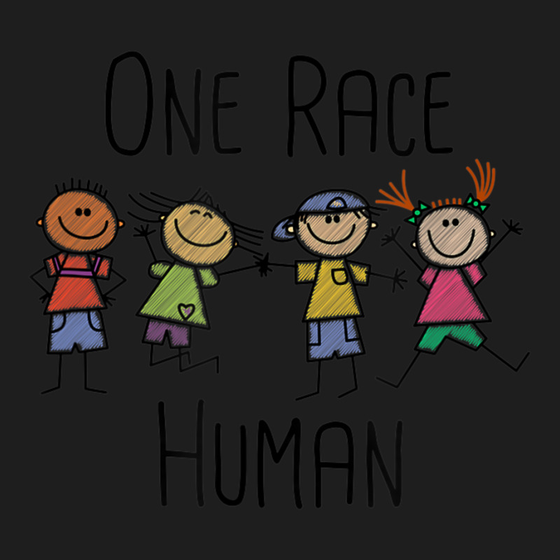 One Race Human Anti Racism Diversity Day Classic T-shirt by cm-arts | Artistshot