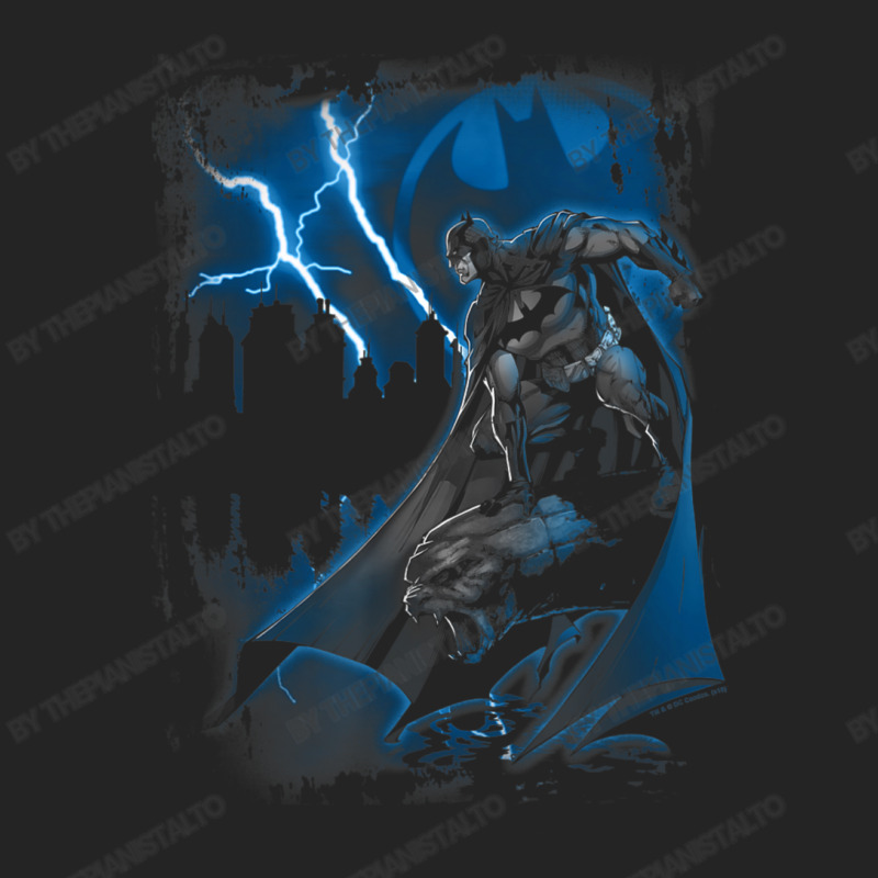 B.at.man Lightning Strikes 3/4 Sleeve Shirt by thepianistalto | Artistshot