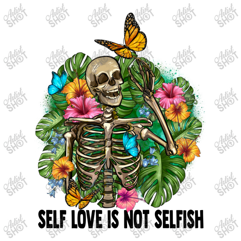 Self Love Is Not Selfısh Skeleton Men's Long Sleeve Pajama Set by BarkalooDesign | Artistshot