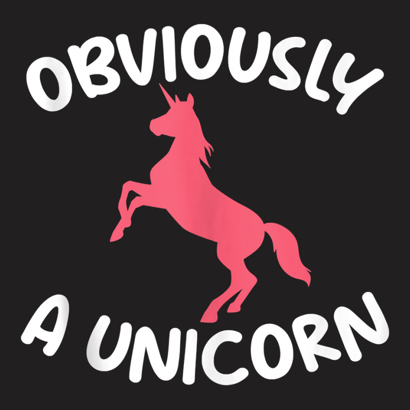 Obviously A Unicorn Hilarious Unicorn Themed Apparel Tank Top T-shirt | Artistshot