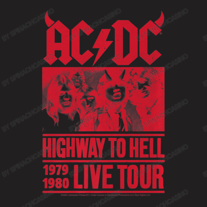 A.c.d.c Highway To Hell Live Tour T-Shirt by Spinachcasino | Artistshot