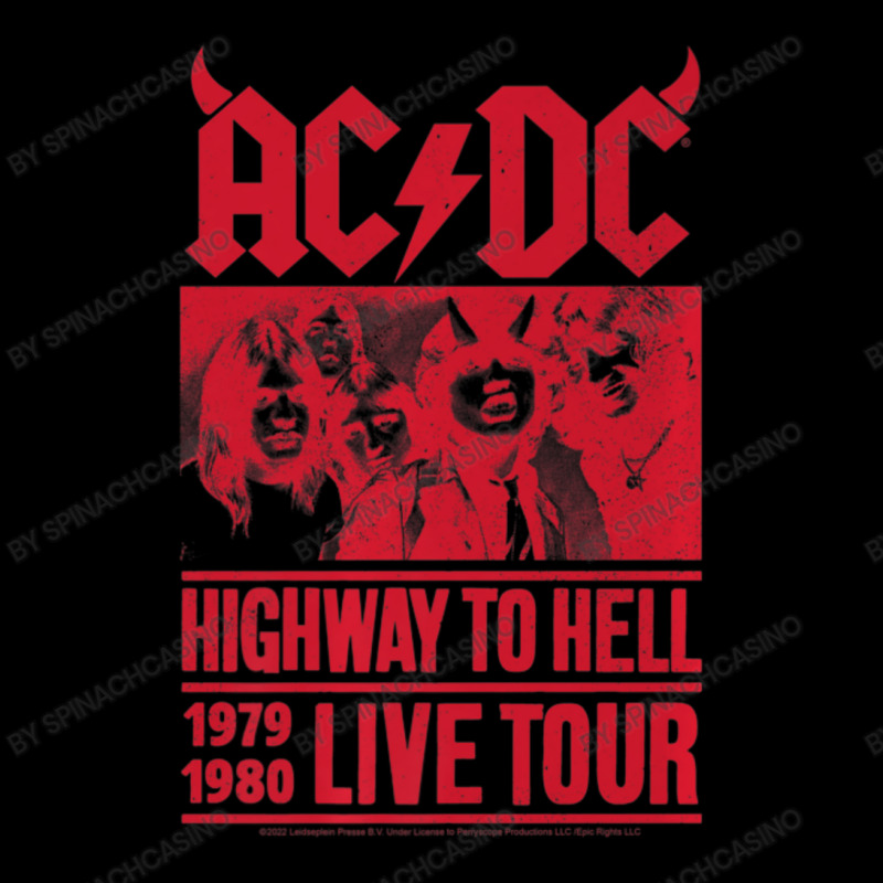 A.c.d.c Highway To Hell Live Tour V-Neck Tee by Spinachcasino | Artistshot