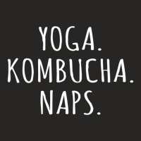 Yoga Kombucha Naps Shirt Funny Fermented Foods Ladies Fitted T-shirt | Artistshot