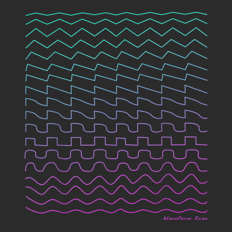 Synthesizer Waveform Exclusive T-shirt | Artistshot