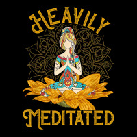 Vintage Heavily Meditated Yoga Meditation Spiritual Warrior Women's V-neck T-shirt | Artistshot