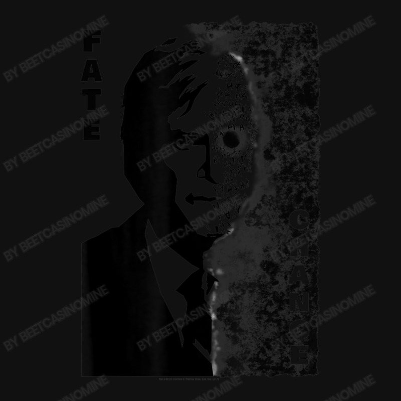 B.at.man Dark K.night Flip Of The Coin Portrait Canvas Print | Artistshot