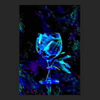 Blacklight Gin And Tonic Ladies Fitted T-shirt | Artistshot