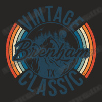 I Love Brenham Texas Retro Vintage Classic Limited Edition Ladies Fitted T-shirt | Artistshot