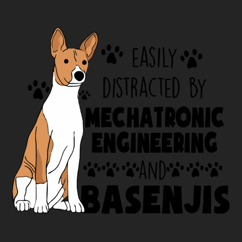 Mechatronic Engineering Graduate Mechatronic Engineering And Basenjis  3/4 Sleeve Shirt by kerchingparticular | Artistshot