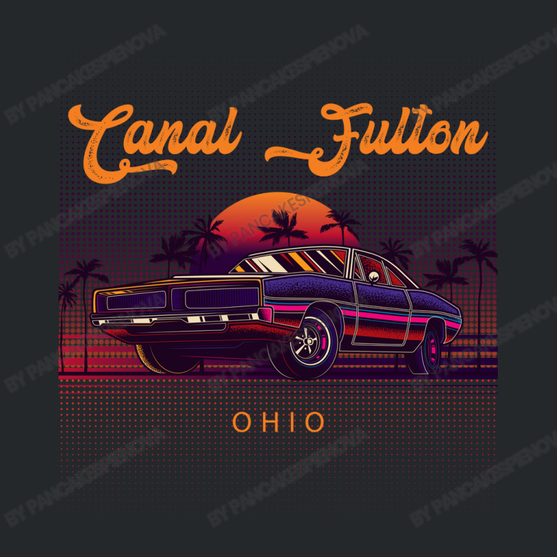 Canal Fulton Ohio Retro Vintage 80s 90s Muscle Cars Retrowave Aestheti Crewneck Sweatshirt | Artistshot