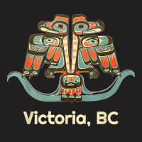 Victoria British Columbia Canada Thunderbird Bc Haida Art T-shirt | Artistshot