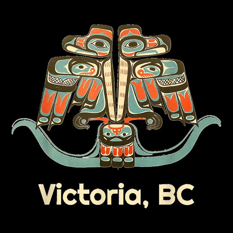 Victoria British Columbia Canada Thunderbird Bc Haida Art Long Sleeve Shirts | Artistshot